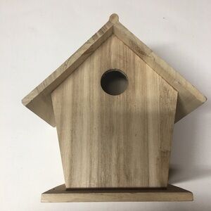 Rustic Handcrafted Wooden Birdhouse